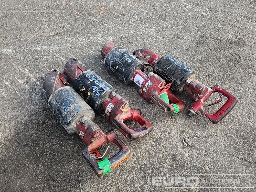 Altas Copco Air Chipping Hammer (4 of) - Hidrolik kırıcı: fotoğraf 3 Altas Copco Air Chipping Hammer (4 of) - Hidrolik kırıcı: fotoğraf 3