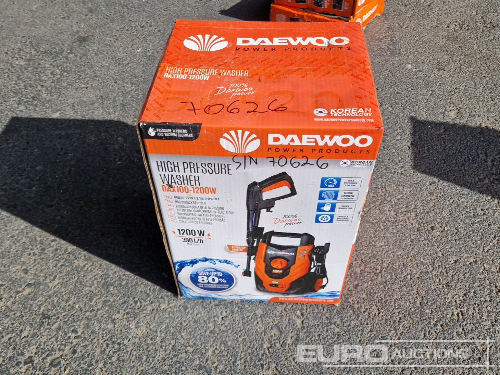 Daewoo DAX100-1200W - İnşaat ekipmanı: fotoğraf 1 Daewoo DAX100-1200W - İnşaat ekipmanı: fotoğraf 1
