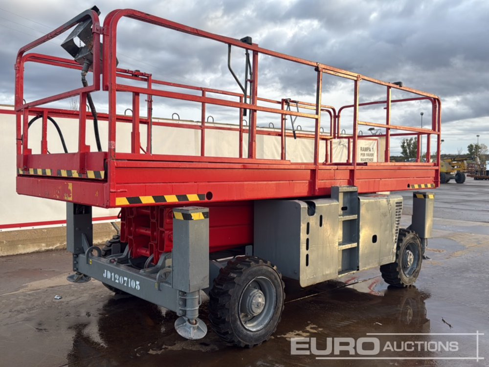 Haulotte H12SXL - Makasli platform: fotoğraf 5 Haulotte H12SXL - Makasli platform: fotoğraf 5