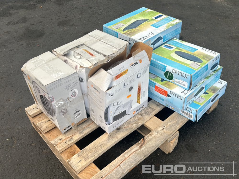 Intex Various Pool Covers (7 of), Raydan Electric Heater (4 of) - İnşaat ekipmanı: fotoğraf 1 Intex Various Pool Covers (7 of), Raydan Electric Heater (4 of) - İnşaat ekipmanı: fotoğraf 1