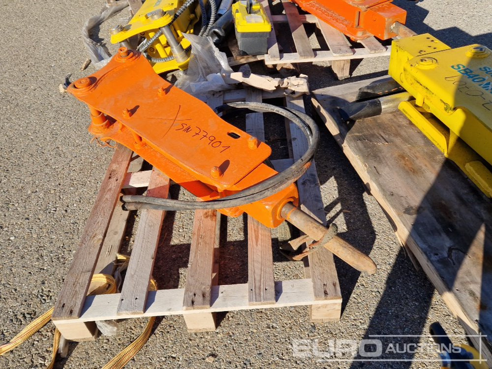 JHB Hydraulic Breaker to suit Mini Excavator - Hidrolik kırıcı: fotoğraf 2 JHB Hydraulic Breaker to suit Mini Excavator - Hidrolik kırıcı: fotoğraf 2