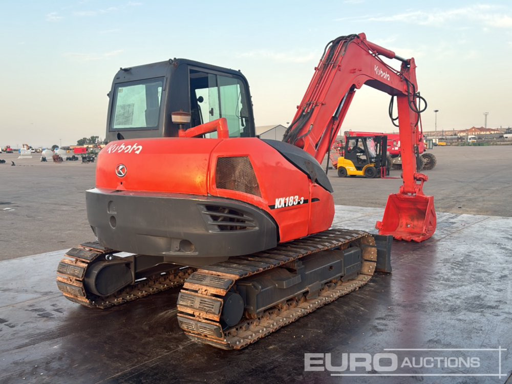Kubota KX183-3 - Mini ekskavatör: fotoğraf 5 Kubota KX183-3 - Mini ekskavatör: fotoğraf 5