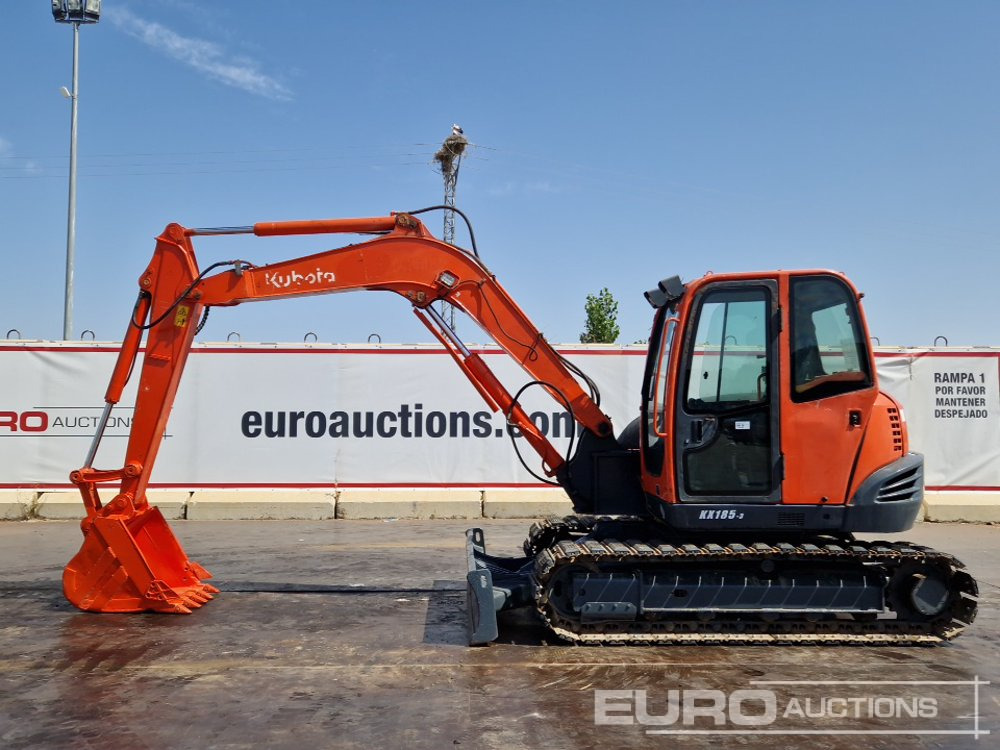 Kubota KX185-3 - Mini ekskavatör: fotoğraf 2 Kubota KX185-3 - Mini ekskavatör: fotoğraf 2