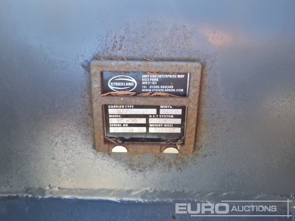 Strickland Set of 21T 18' Digging Bucket (S/N 145756), BT20 24' Digging Bucket (S/N 501669930L) - Kova: fotoğraf 5 Strickland Set of 21T 18' Digging Bucket (S/N 145756), BT20 24' Digging Bucket (S/N 501669930L) - Kova: fotoğraf 5