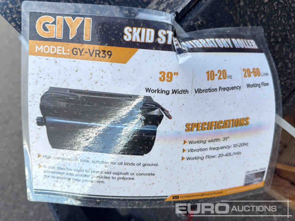 Unused 2025 GIYI GY-VR39 - Silindir makinesi: fotoğraf 5 Unused 2025 GIYI GY-VR39 - Silindir makinesi: fotoğraf 5