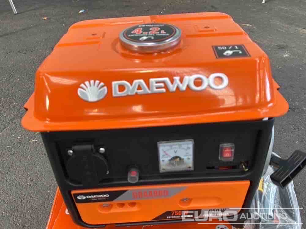 Unused Daewoo GDAA980 - Elektrikli jeneratör: fotoğraf 4 Unused Daewoo GDAA980 - Elektrikli jeneratör: fotoğraf 4