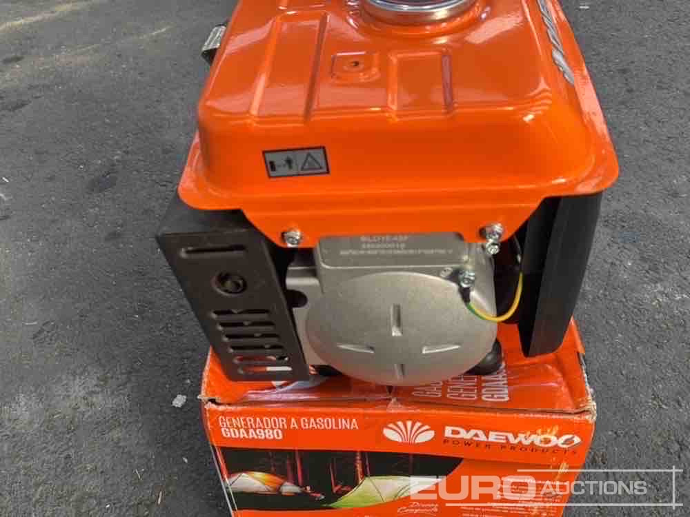 Unused Daewoo GDAA980 - Elektrikli jeneratör: fotoğraf 5 Unused Daewoo GDAA980 - Elektrikli jeneratör: fotoğraf 5
