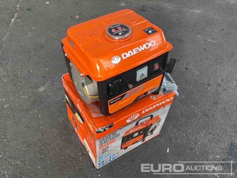 Unused Daewoo GDAA980 - Elektrikli jeneratör: fotoğraf 1 Unused Daewoo GDAA980 - Elektrikli jeneratör: fotoğraf 1