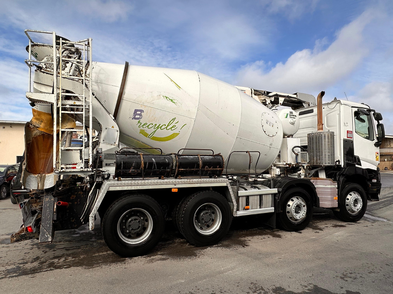 Camion béton Renault C380 EK-364-EC - Transmikser: fotoğraf 5 Camion béton Renault C380 EK-364-EC - Transmikser: fotoğraf 5