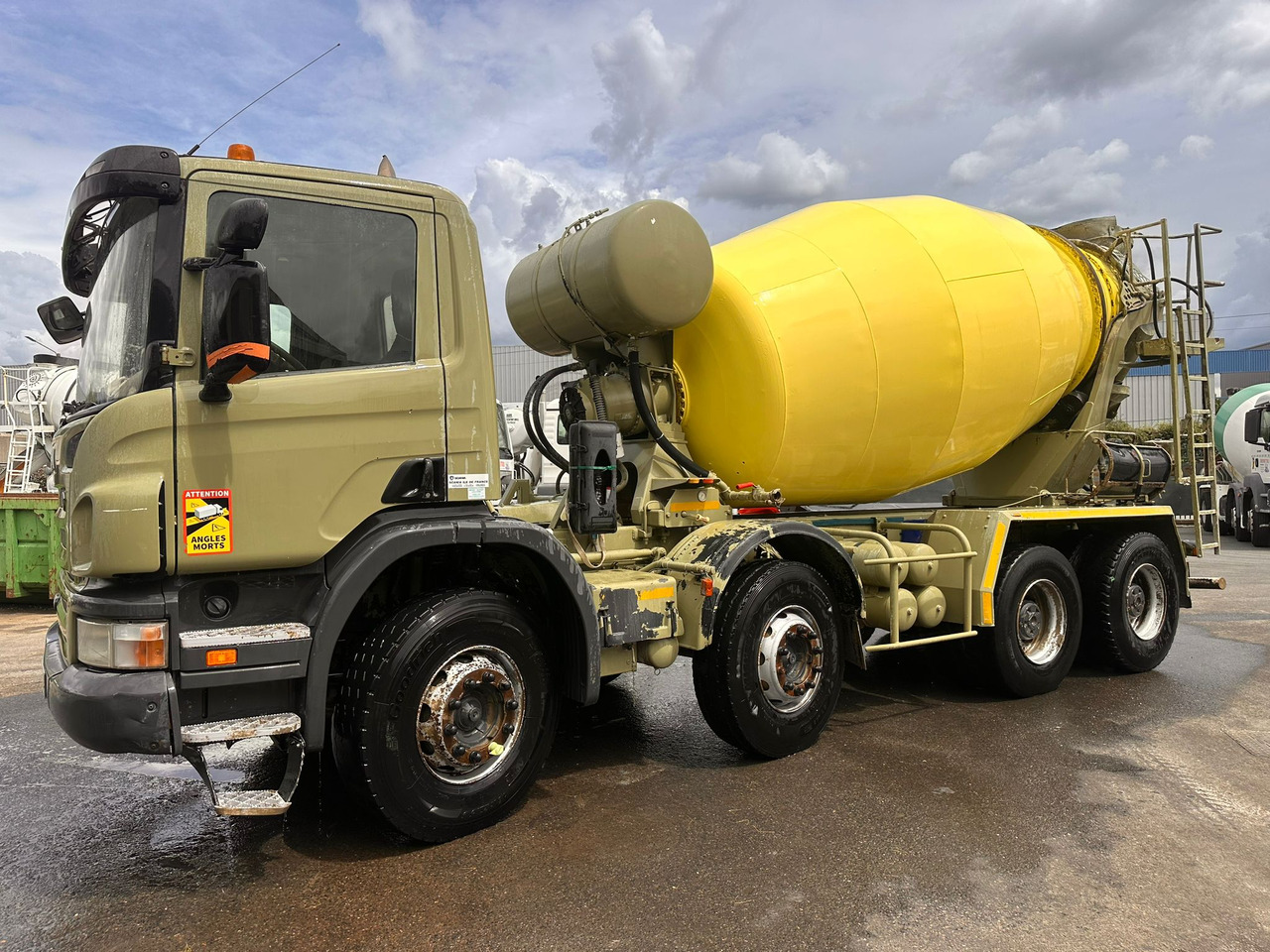 Camion béton Scania P380 CP-230-MP - Transmikser: fotoğraf 2 Camion béton Scania P380 CP-230-MP - Transmikser: fotoğraf 2