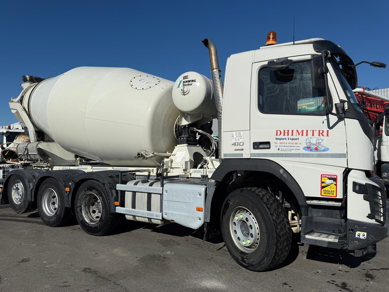 Camion béton Volvo FMX 410 EQ-084-HP - Transmikser: fotoğraf 3 Camion béton Volvo FMX 410 EQ-084-HP - Transmikser: fotoğraf 3