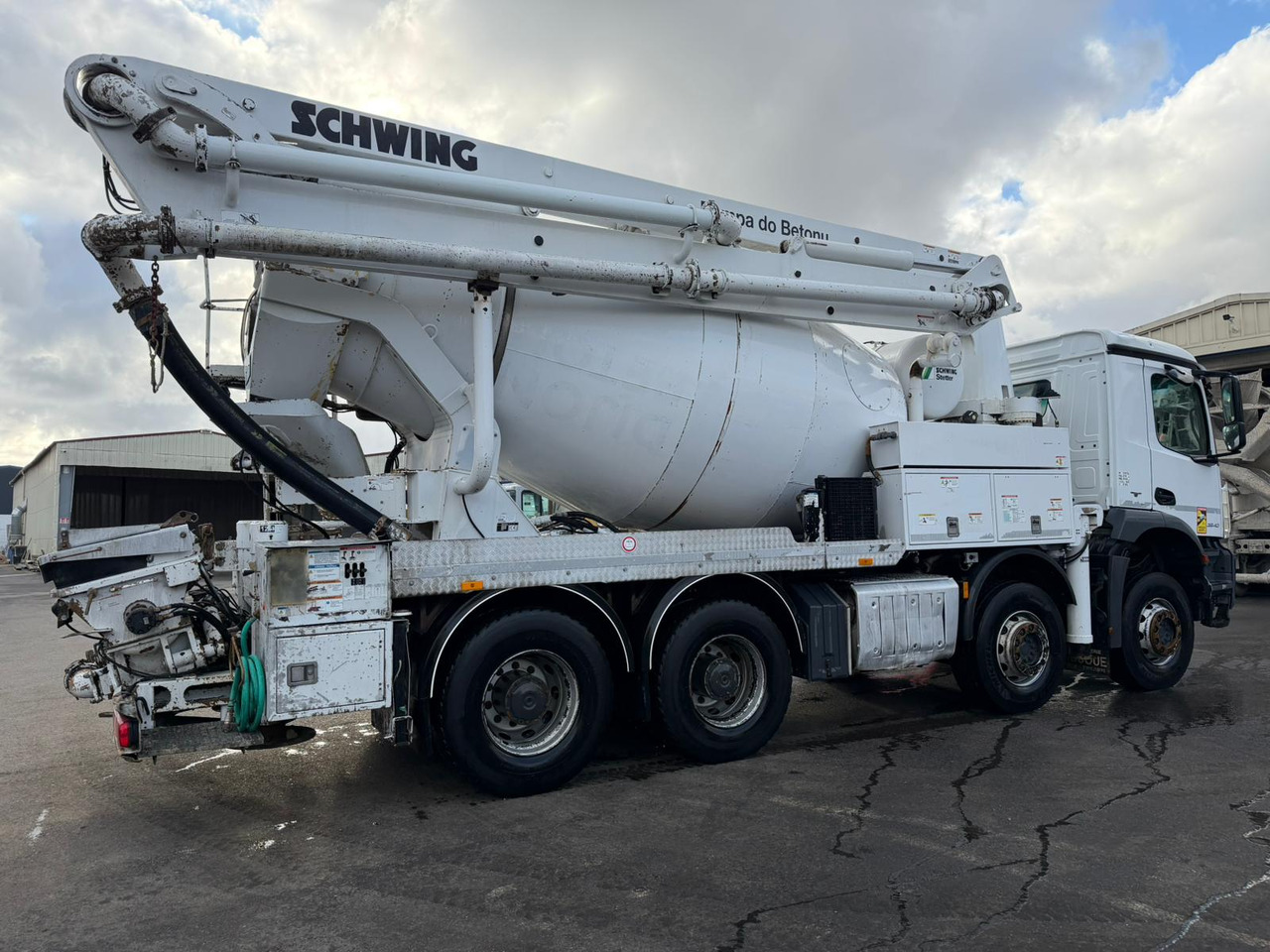 Camion mixo-pompe Mercedes Arocs 3540 EY-194-EP - Mobil beton pompası: fotoğraf 5 Camion mixo-pompe Mercedes Arocs 3540 EY-194-EP - Mobil beton pompası: fotoğraf 5