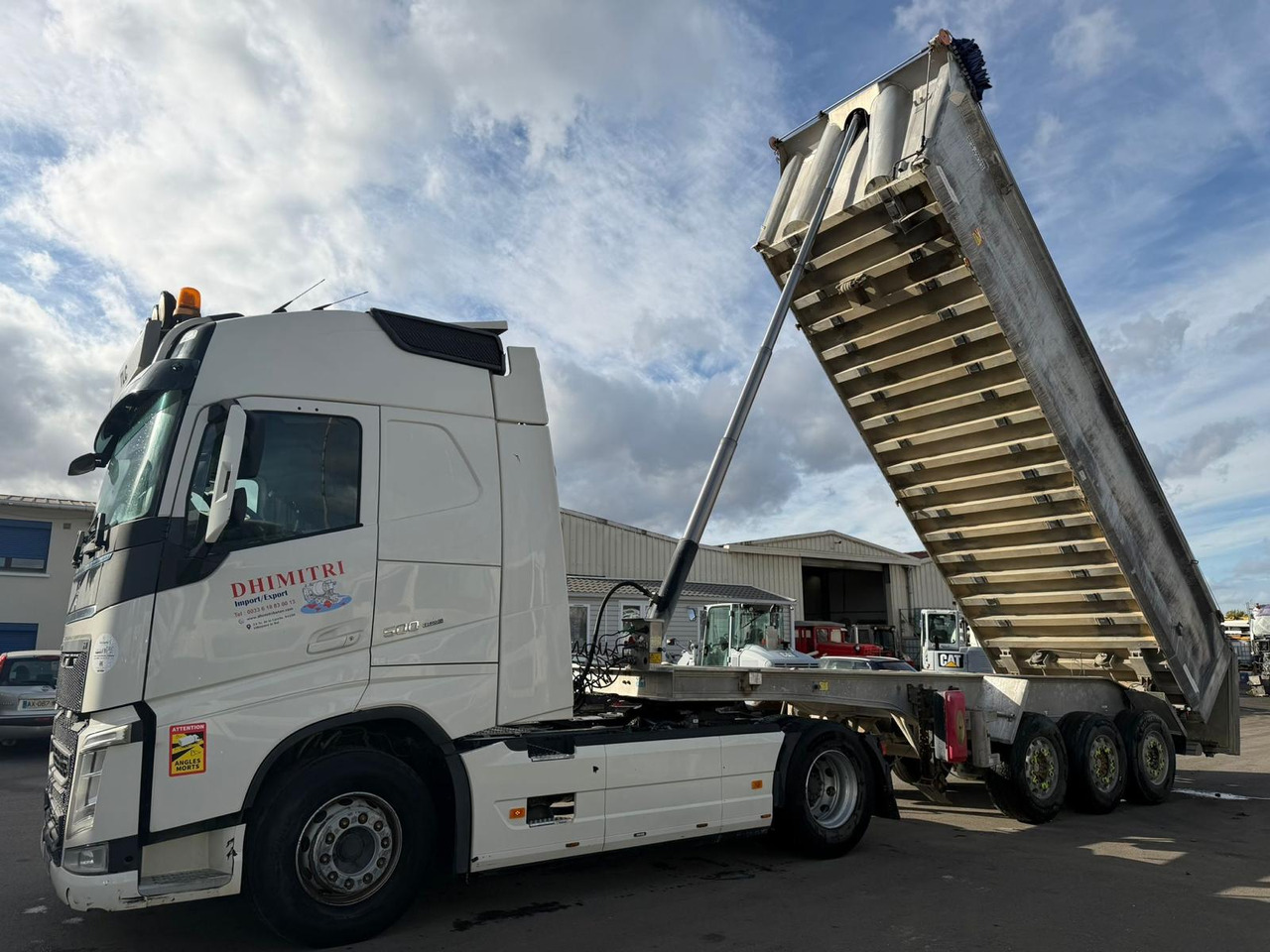 Ensemble tracteur + semi benne arrière DL-666-MB - Çekici, Damperli dorse: fotoğraf 5 Ensemble tracteur + semi benne arrière DL-666-MB - Çekici, Damperli dorse: fotoğraf 5