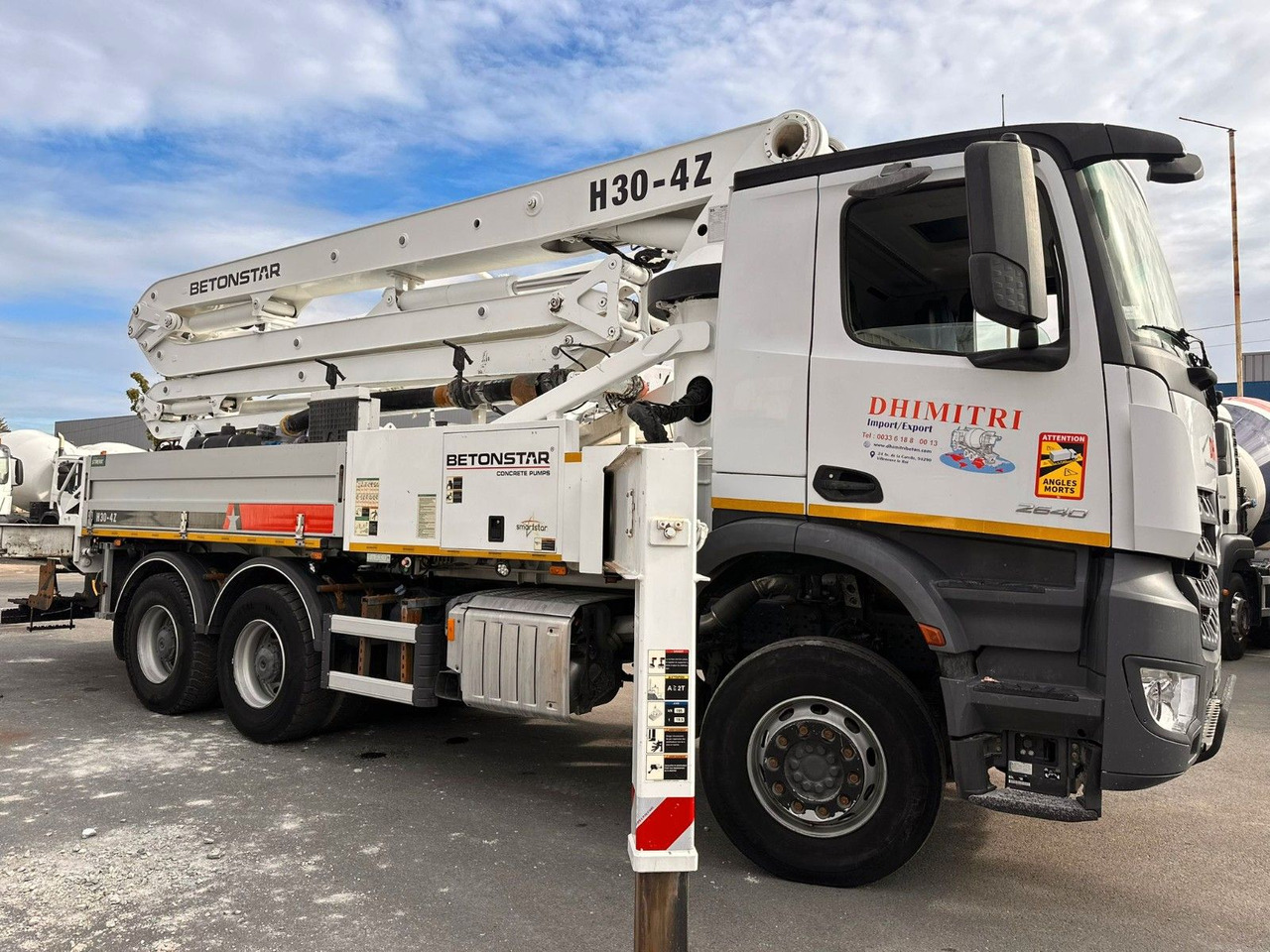 Mercedes-Benz Arocs 2640 - Mobil beton pompası: fotoğraf 2 Mercedes-Benz Arocs 2640 - Mobil beton pompası: fotoğraf 2