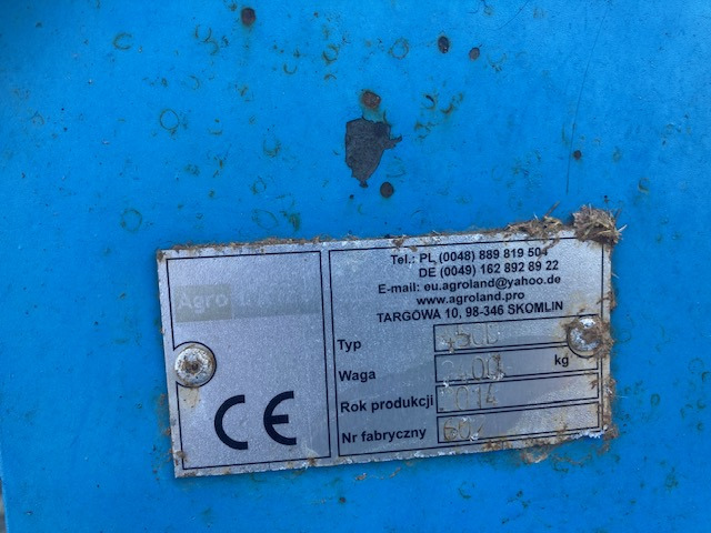 Agroland Kurzscheibenegge Heavy 4,50m - Disk tırmığı: fotoğraf 2 Agroland Kurzscheibenegge Heavy 4,50m - Disk tırmığı: fotoğraf 2
