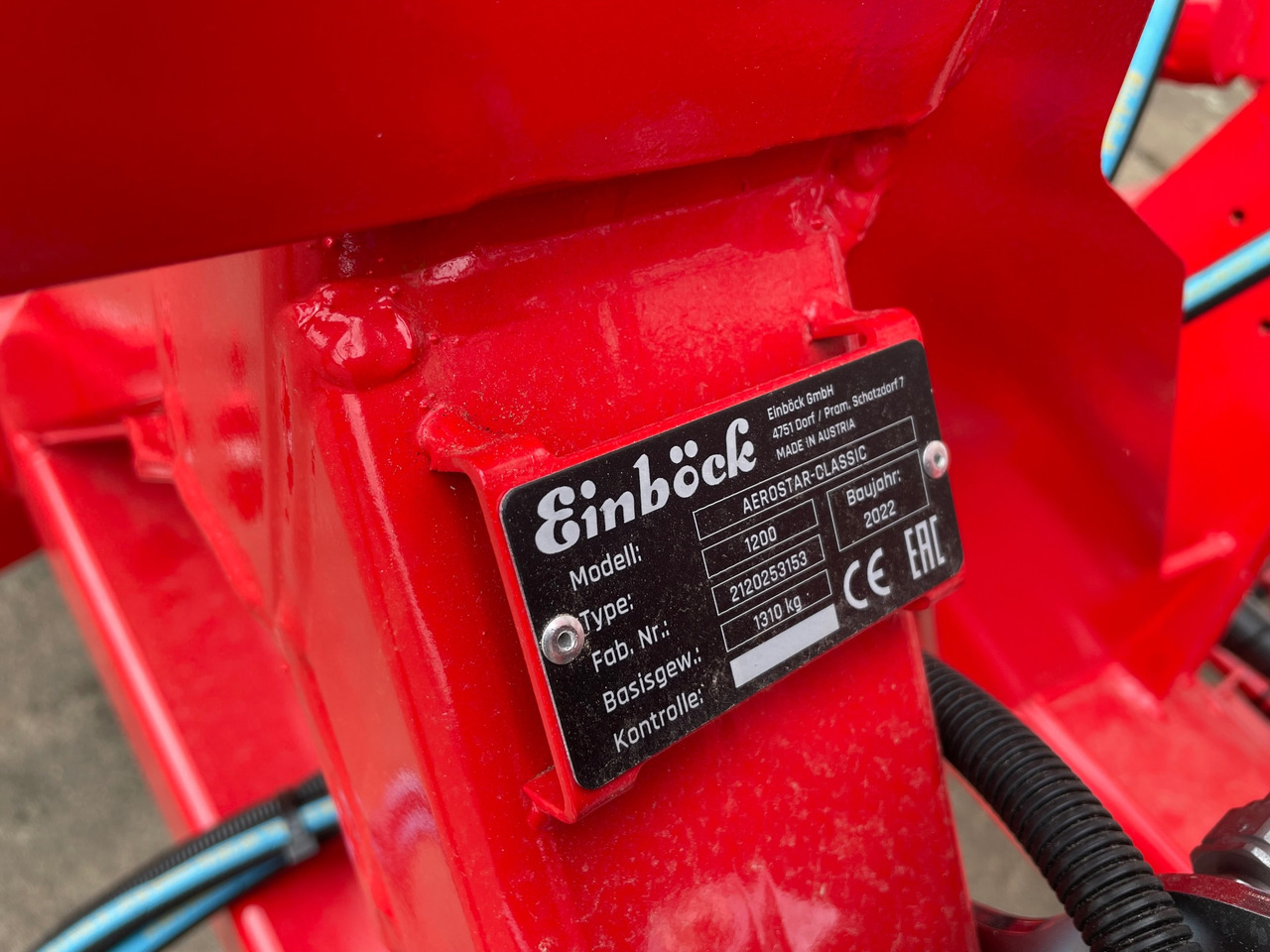 Einböck Aerostar 12.00 - Toprak işleme makinesi: fotoğraf 2 Einböck Aerostar 12.00 - Toprak işleme makinesi: fotoğraf 2