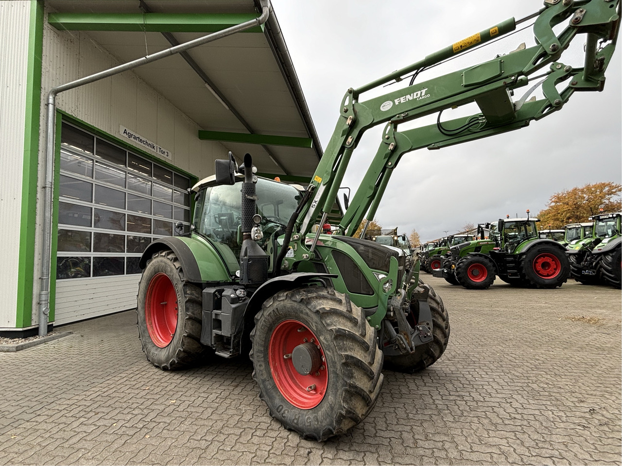 Fendt 722 Vario SCR ProfiPlus - Traktör: fotoğraf 1 Fendt 722 Vario SCR ProfiPlus - Traktör: fotoğraf 1