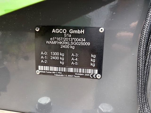 Fendt Former 860 C PRO - Ot toplama tırmığı: fotoğraf 2 Fendt Former 860 C PRO - Ot toplama tırmığı: fotoğraf 2