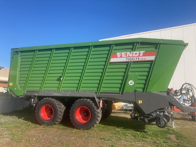 Fendt Tigo 75 XR - Silaj römorku: fotoğraf 1 Fendt Tigo 75 XR - Silaj römorku: fotoğraf 1