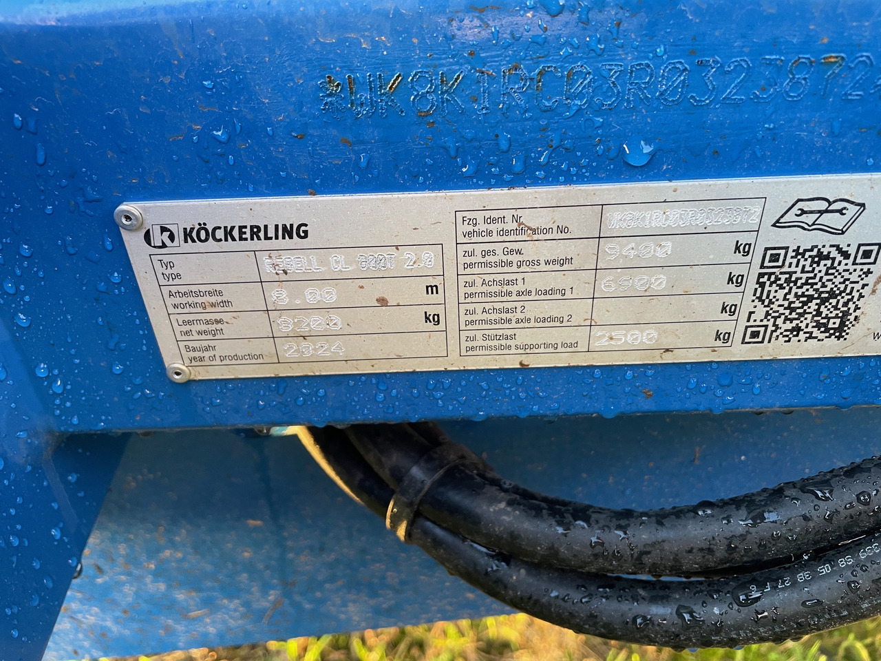 Köckerling Rebell classic 800 T 2.0 - Disk tırmığı: fotoğraf 2 Köckerling Rebell classic 800 T 2.0 - Disk tırmığı: fotoğraf 2