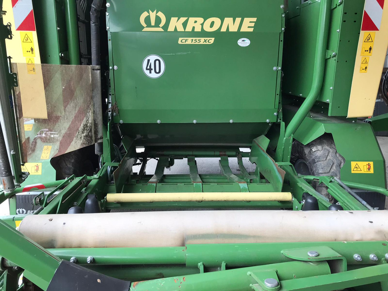 Krone Comprima CF 155 XC - Saman makinesi: fotoğraf 3 Krone Comprima CF 155 XC - Saman makinesi: fotoğraf 3
