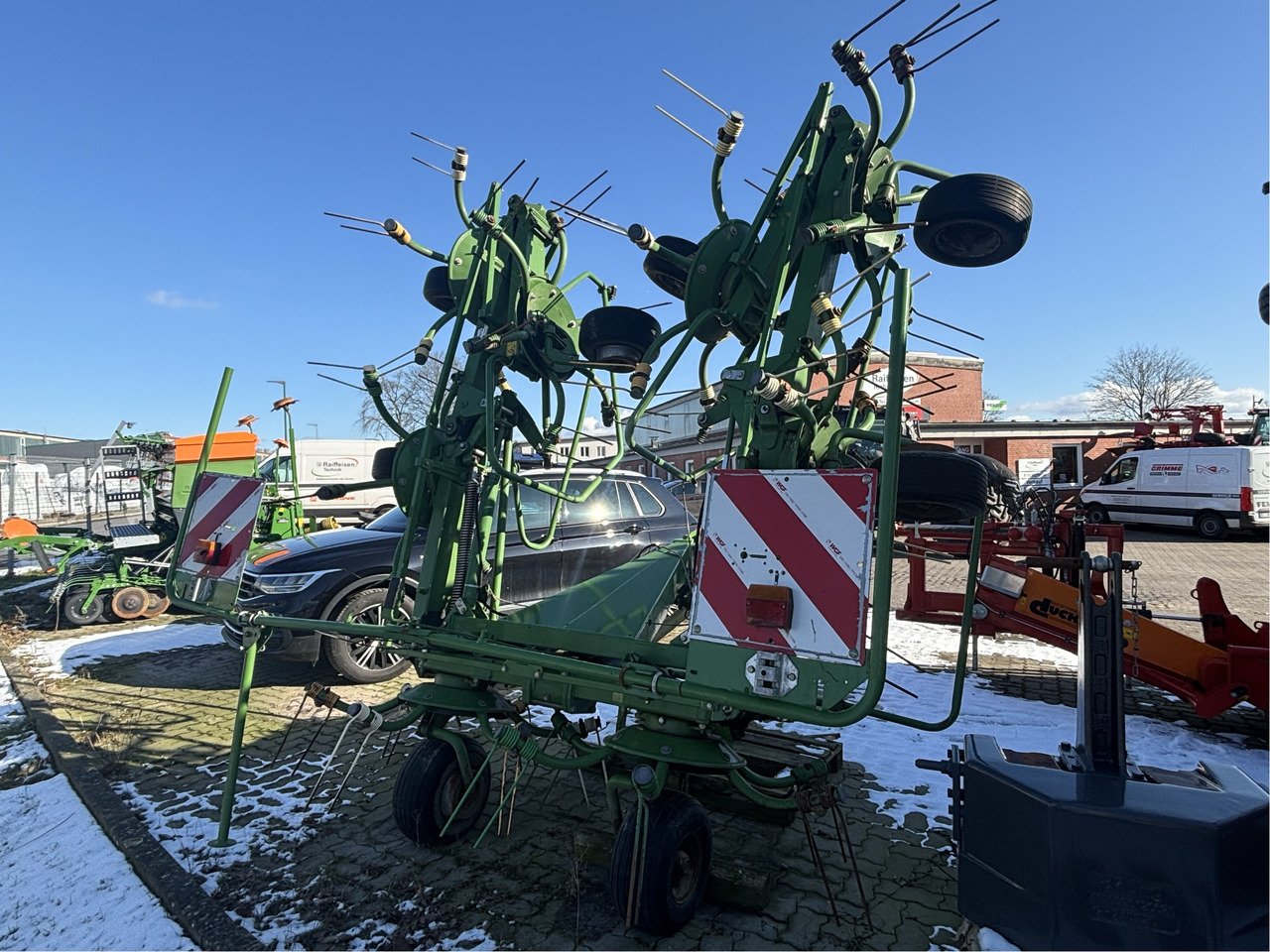 Krone Heuwender KW 882 - Ot toplama tırmığı: fotoğraf 4 Krone Heuwender KW 882 - Ot toplama tırmığı: fotoğraf 4