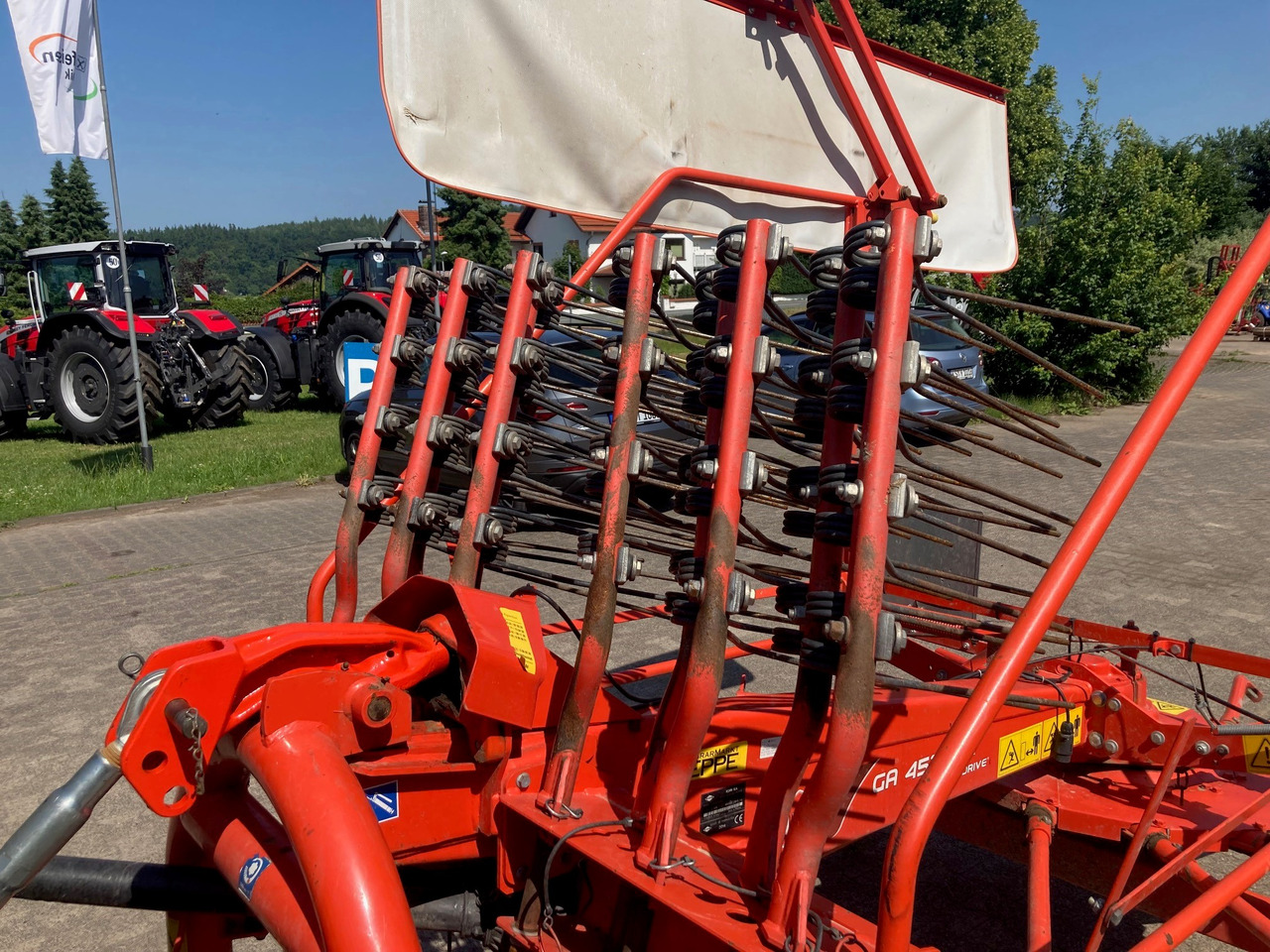 Kuhn Schwader GA 4521 - Ot toplama tırmığı: fotoğraf 2 Kuhn Schwader GA 4521 - Ot toplama tırmığı: fotoğraf 2