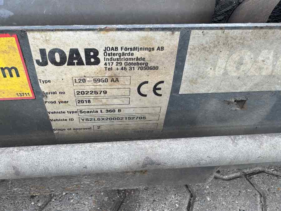 JOAB HOOK LOADER SYSTEM L20 - 5950 AA - Kancalı yükleyici/ Hidrolift: fotoğraf 2 JOAB HOOK LOADER SYSTEM L20 - 5950 AA - Kancalı yükleyici/ Hidrolift: fotoğraf 2