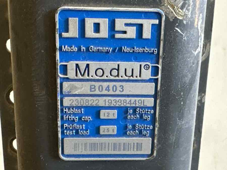 EKERI JOST TRAILER SUPPORT / STØTTEBEN B0403 - Yedek parça - Römork: fotoğraf 2 EKERI JOST TRAILER SUPPORT / STØTTEBEN B0403 - Yedek parça - Römork: fotoğraf 2