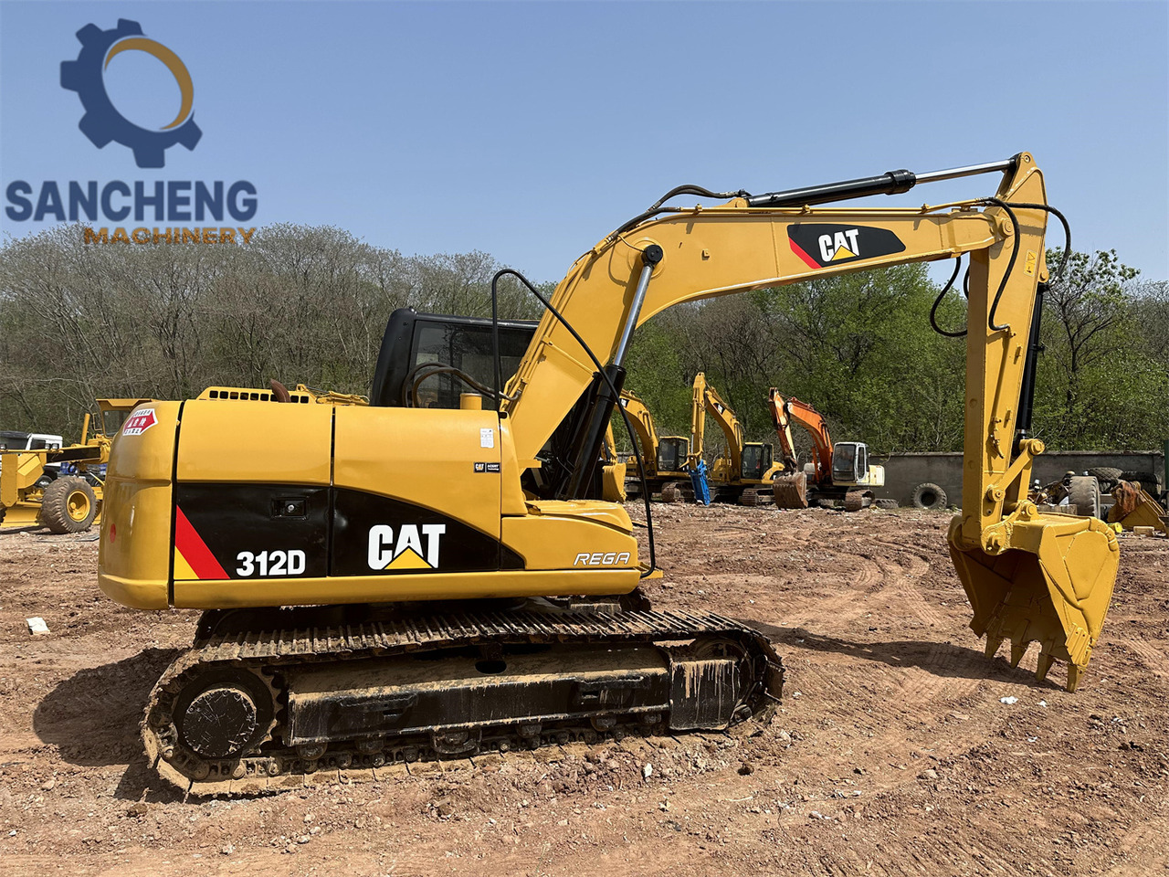 CAT 312D - Paletli ekskavatör: fotoğraf 4 CAT 312D - Paletli ekskavatör: fotoğraf 4
