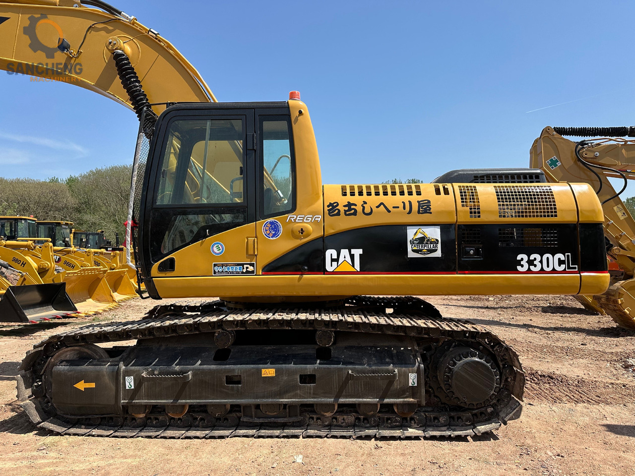 Paletli ekskavatör CAT 330CL: fotoğraf 13