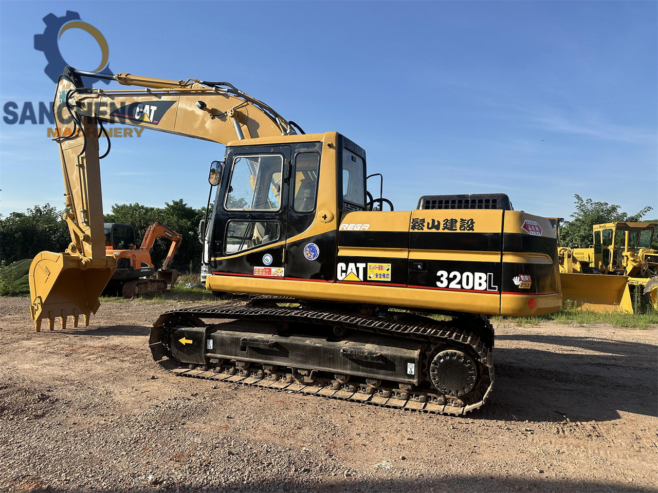 CATERPILLAR 320B - Paletli ekskavatör: fotoğraf 1 CATERPILLAR 320B - Paletli ekskavatör: fotoğraf 1