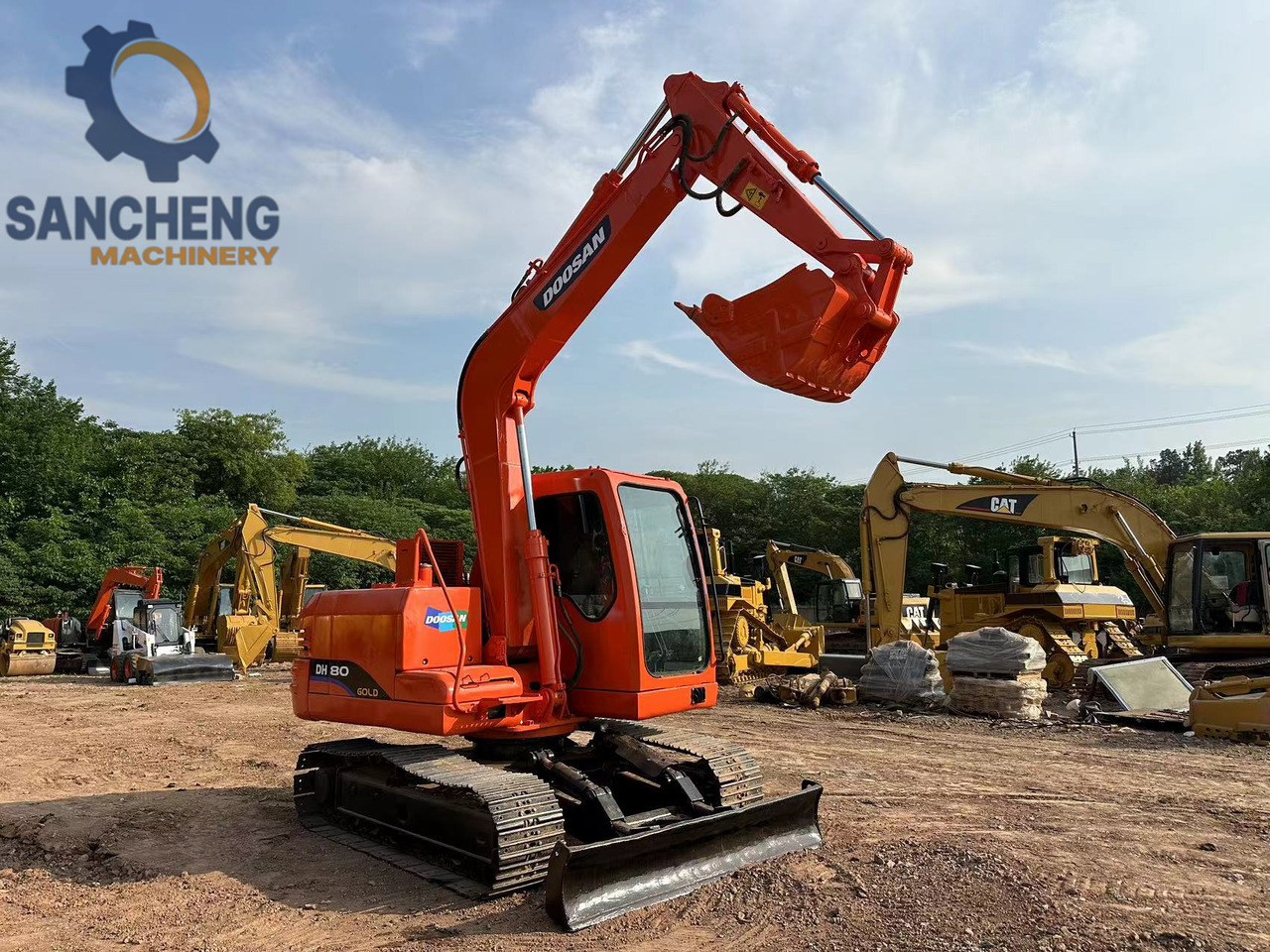 DOOSAN DH80 Mini Excavator - Paletli ekskavatör: fotoğraf 3 DOOSAN DH80 Mini Excavator - Paletli ekskavatör: fotoğraf 3