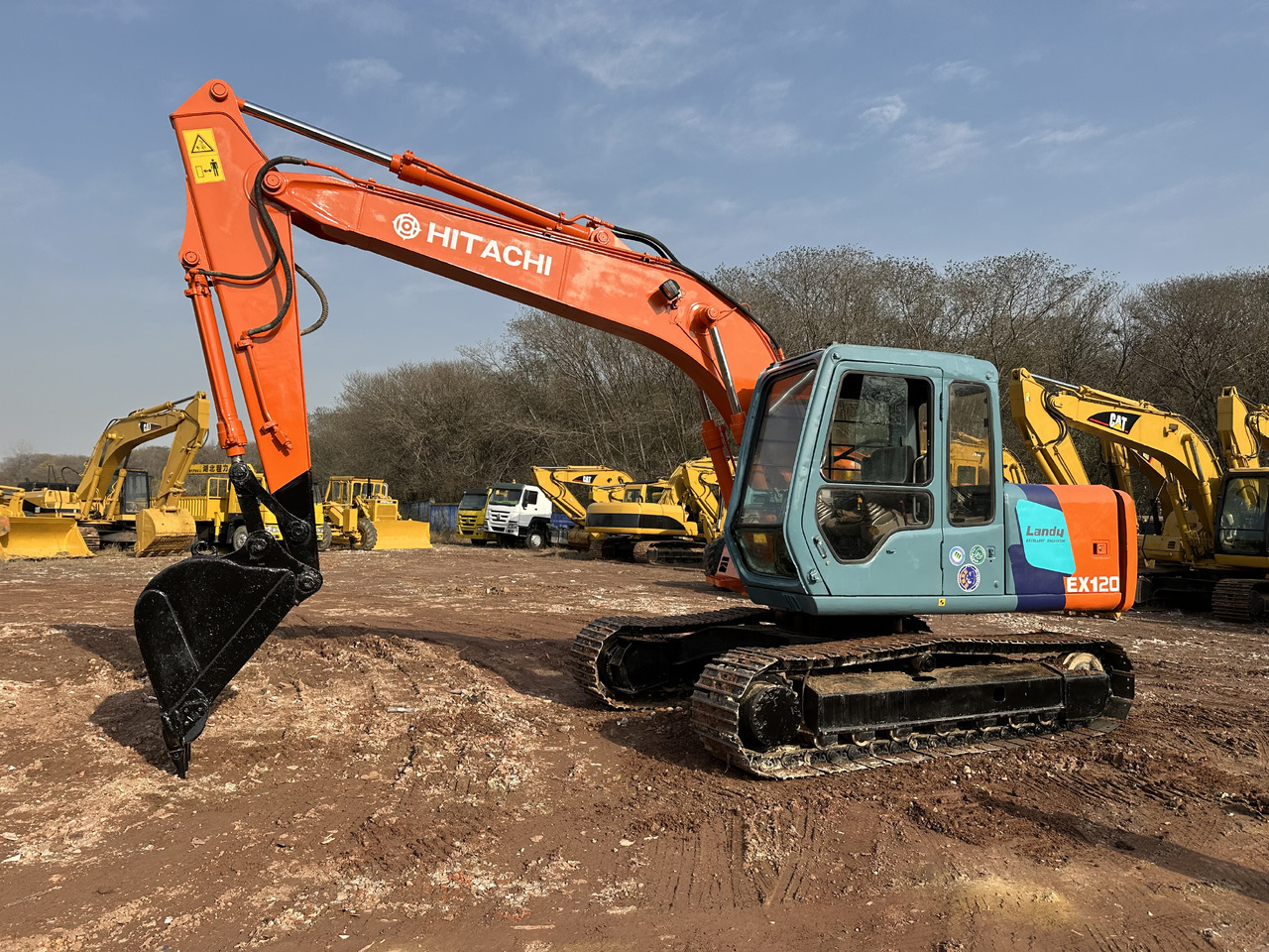 HITACHI EX120 - Paletli ekskavatör: fotoğraf 3 HITACHI EX120 - Paletli ekskavatör: fotoğraf 3
