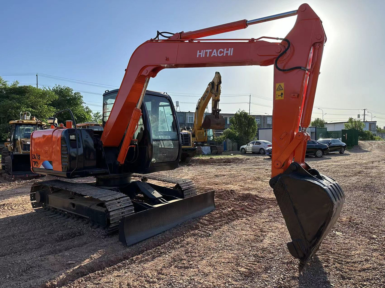 HITACHI ZAXIS ZX70 - Mini ekskavatör: fotoğraf 4 HITACHI ZAXIS ZX70 - Mini ekskavatör: fotoğraf 4