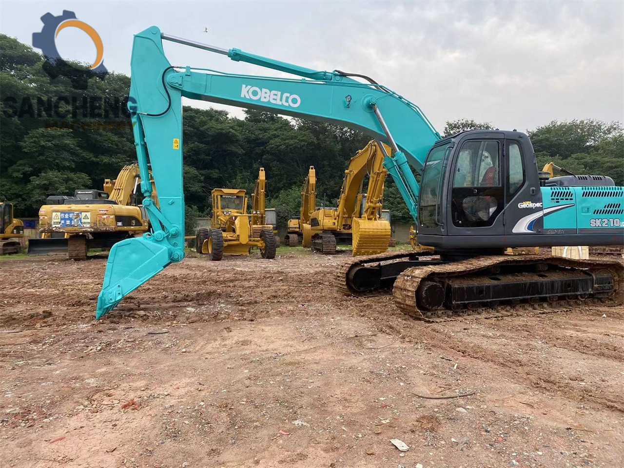 KOBELCO SK210LC-8 - Paletli ekskavatör: fotoğraf 3 KOBELCO SK210LC-8 - Paletli ekskavatör: fotoğraf 3