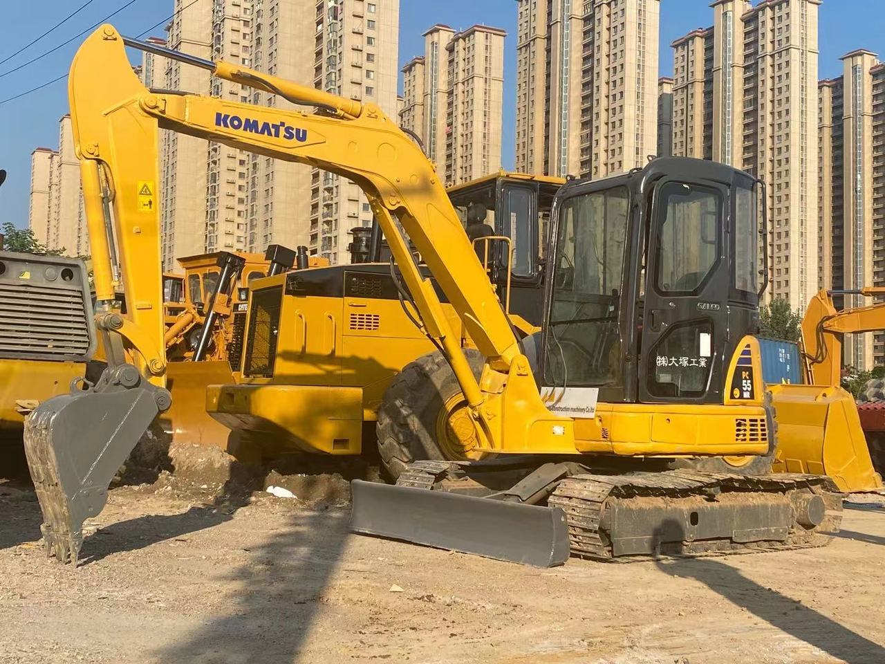 KOMATSU PC55MR - Mini ekskavatör: fotoğraf 4 KOMATSU PC55MR - Mini ekskavatör: fotoğraf 4