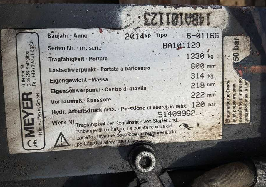 Meyer 6-0116G - Ataşman: fotoğraf 3 Meyer 6-0116G - Ataşman: fotoğraf 3