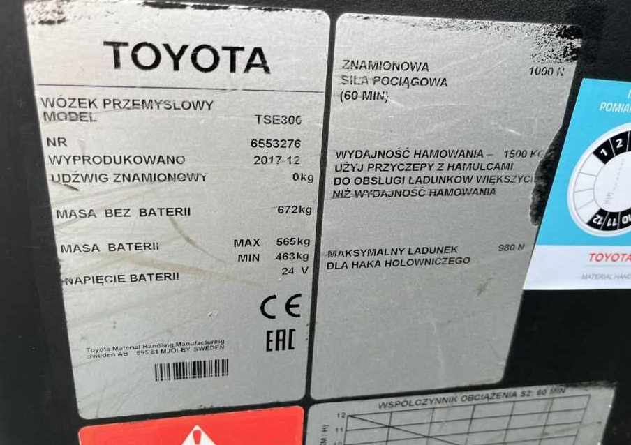 BT TSE300 - Akülü çekici: fotoğraf 4 BT TSE300 - Akülü çekici: fotoğraf 4