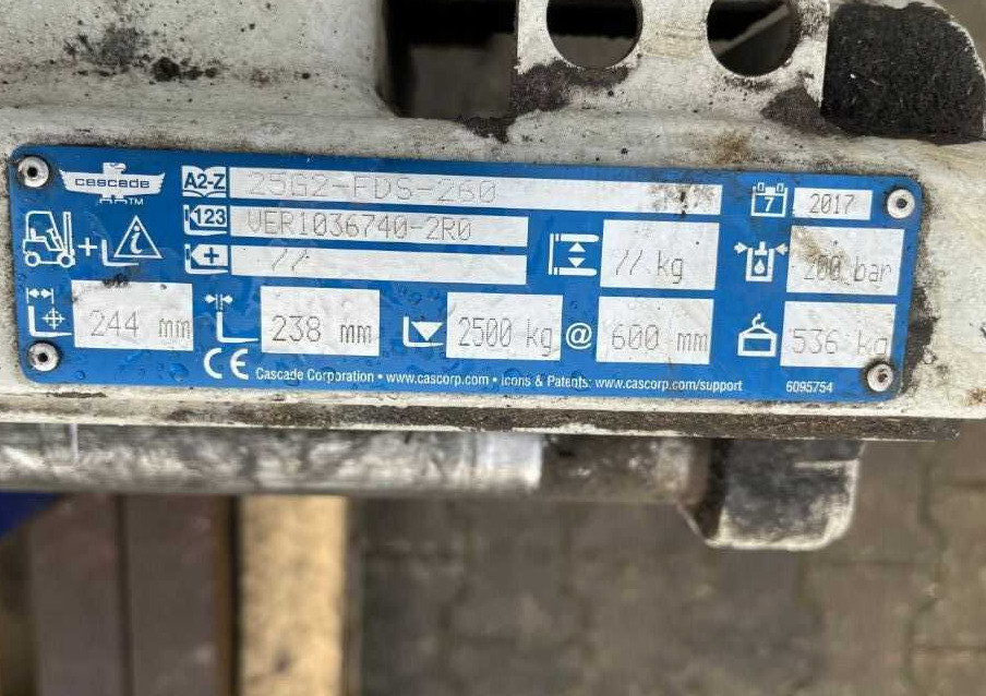 Cascade 25G2-FDS-260 - Çatalları: fotoğraf 1 Cascade 25G2-FDS-260 - Çatalları: fotoğraf 1