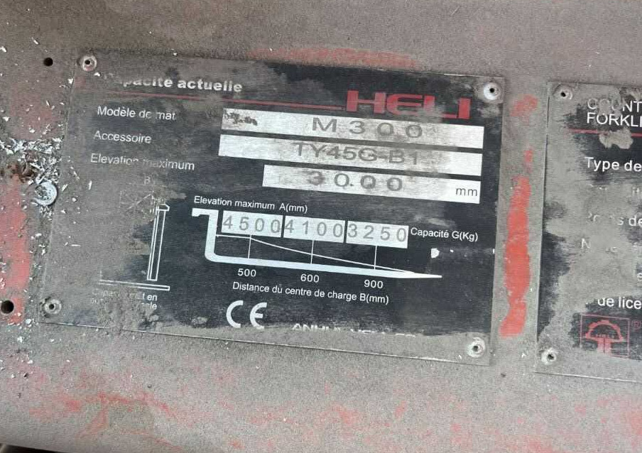 Heli CPYD50 - LPG forklift: fotoğraf 5 Heli CPYD50 - LPG forklift: fotoğraf 5