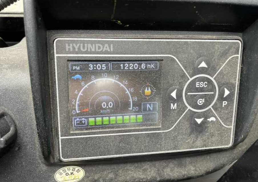 Hyundai 25B-9 - Elektrikli forklift: fotoğraf 5 Hyundai 25B-9 - Elektrikli forklift: fotoğraf 5