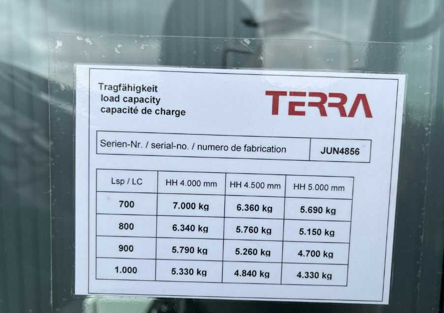 Jumbo JDQ70-14-50 - Dört yönlü forkliftler: fotoğraf 3 Jumbo JDQ70-14-50 - Dört yönlü forkliftler: fotoğraf 3