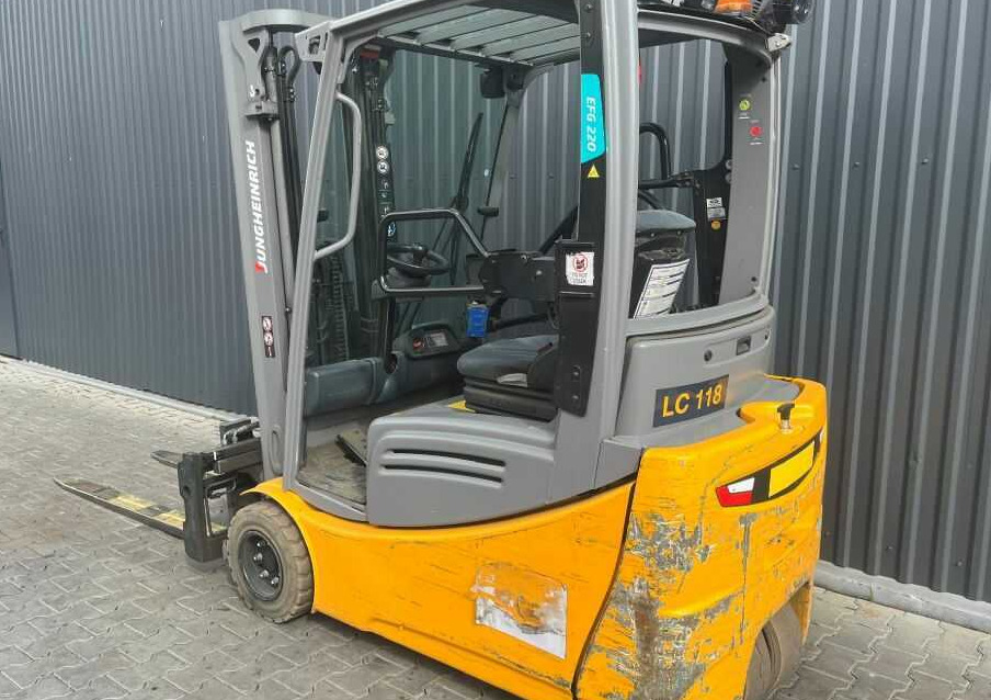 Jungheinrich EFG220 - Elektrikli forklift: fotoğraf 3 Jungheinrich EFG220 - Elektrikli forklift: fotoğraf 3