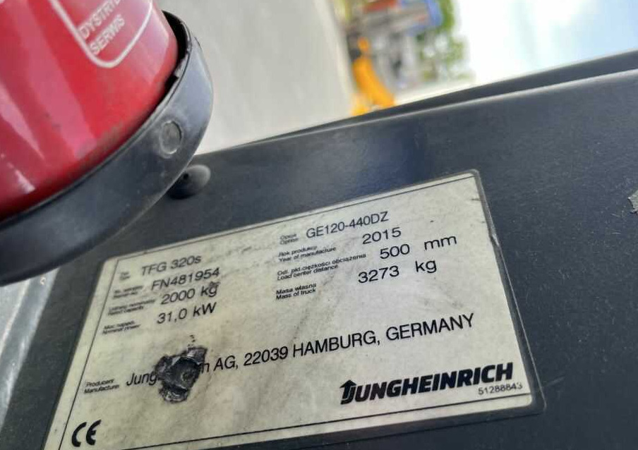 Jungheinrich TFG320s - LPG forklift: fotoğraf 4 Jungheinrich TFG320s - LPG forklift: fotoğraf 4