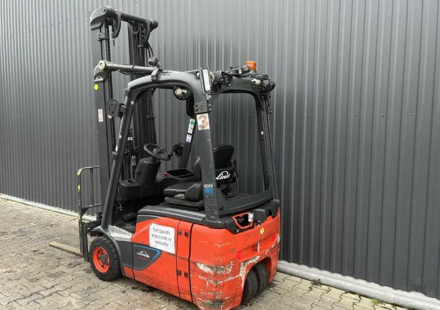 Linde E14-02 - Elektrikli forklift: fotoğraf 3 Linde E14-02 - Elektrikli forklift: fotoğraf 3