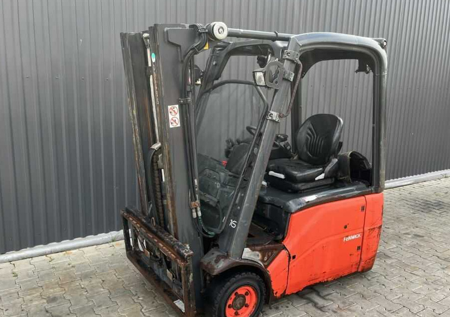 Linde E16-01 - Elektrikli forklift: fotoğraf 1 Linde E16-01 - Elektrikli forklift: fotoğraf 1