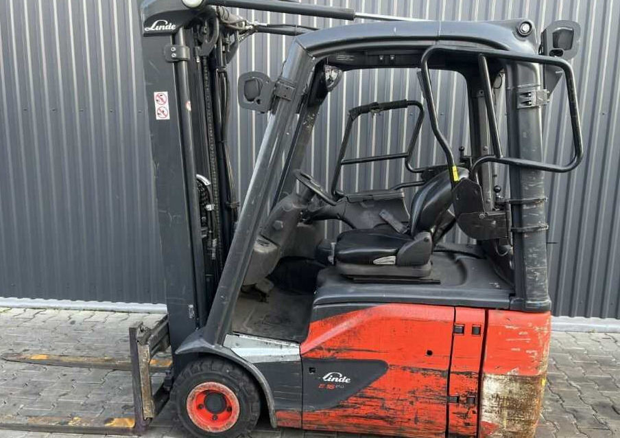 Linde E16-02 - Elektrikli forklift: fotoğraf 2 Linde E16-02 - Elektrikli forklift: fotoğraf 2