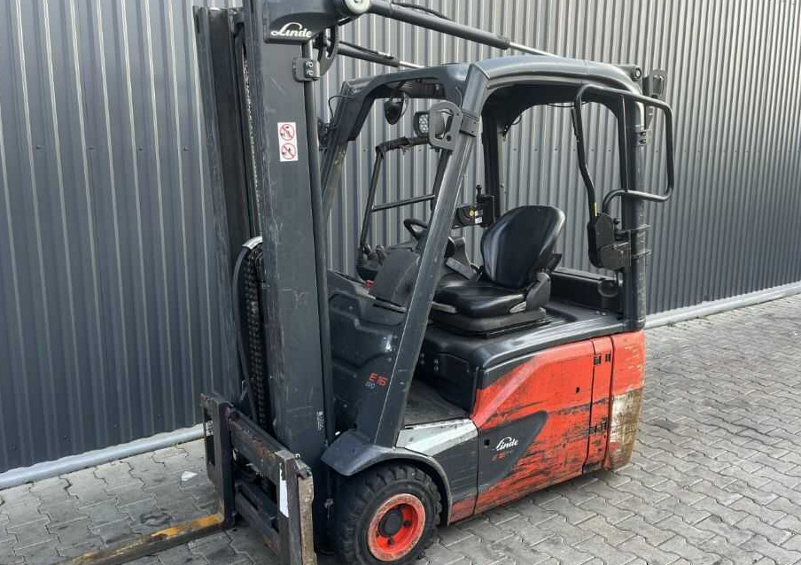 Linde E16-02 - Elektrikli forklift: fotoğraf 1 Linde E16-02 - Elektrikli forklift: fotoğraf 1