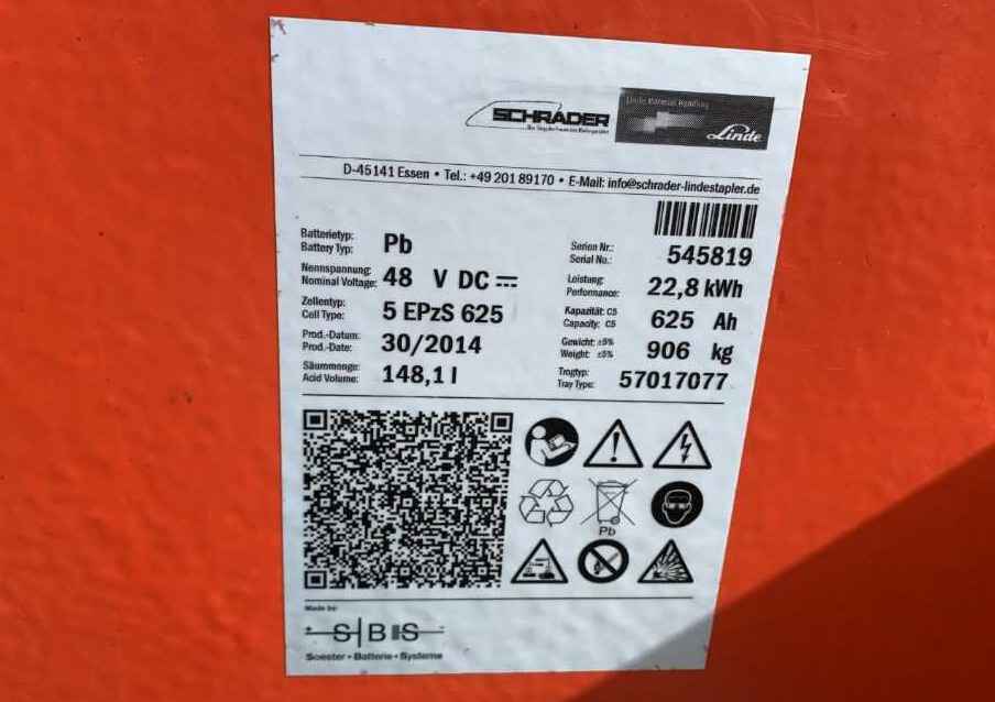 Linde E16-02 - Elektrikli forklift: fotoğraf 4 Linde E16-02 - Elektrikli forklift: fotoğraf 4